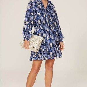 Polo Ralph Lauren Floral Blue Dress 👗